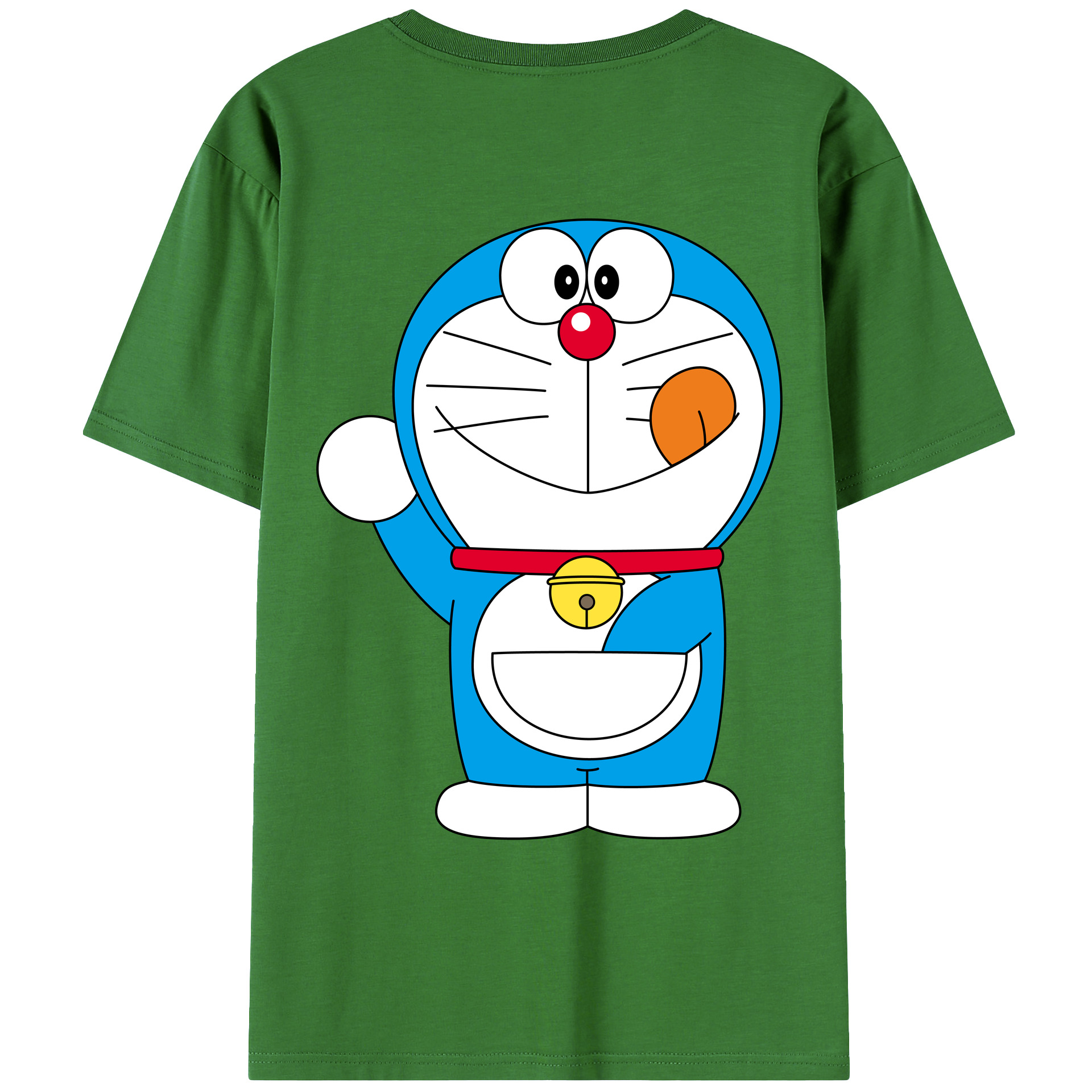 （画像用） ドラえもん Doraemon レディース半袖Tシャツ(バックプリント)